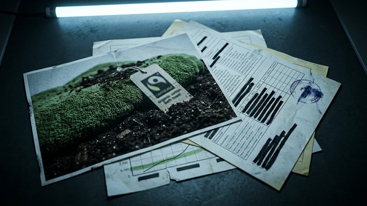 The Redacted Dossier (Grid Collage) illustration showing Certification and Soil and Bleed and Misalignment for report Wher...