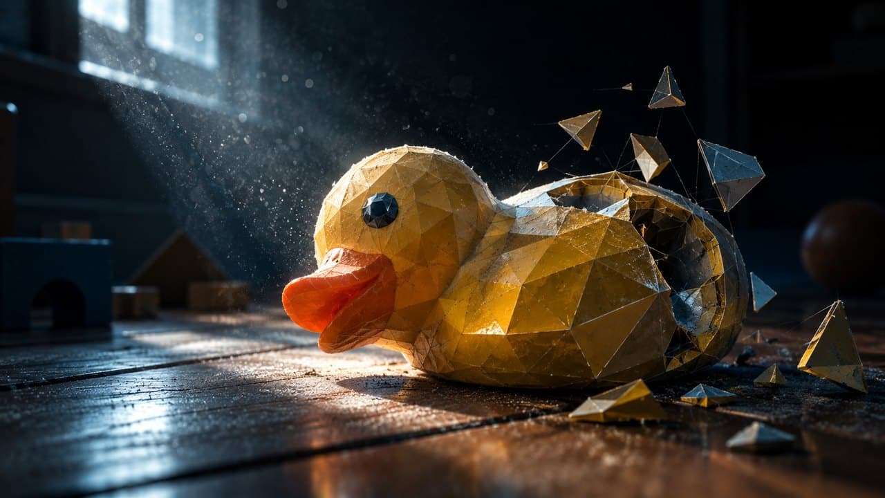 The Forensic Specimen (Low Poly) illustration showing soft for report 'Phthalate-free' soft toys use a different softener,...