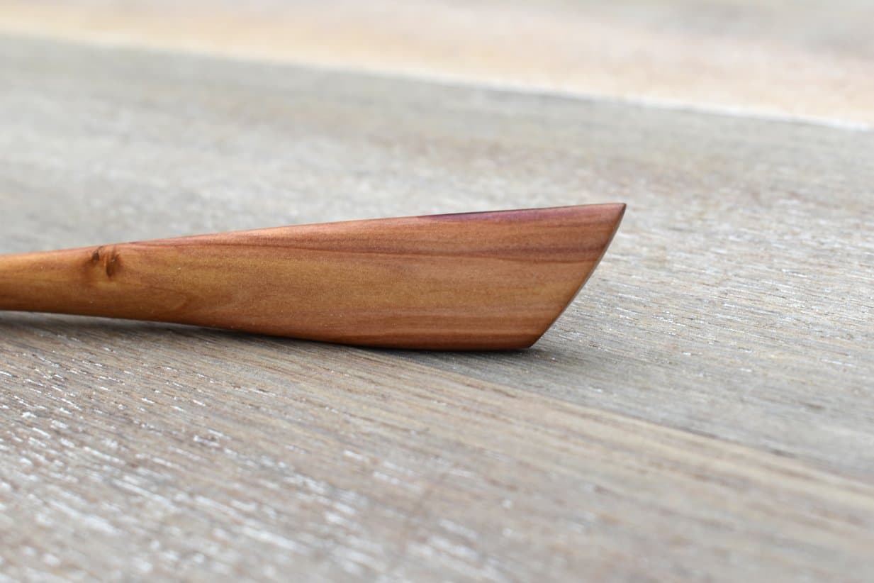 Lilac Wood Hair Pin