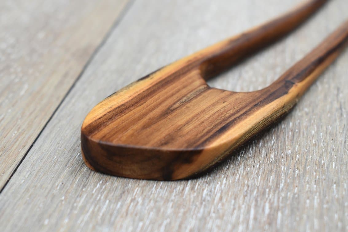 Elaeagnus Wood Hair Fork with Bark
