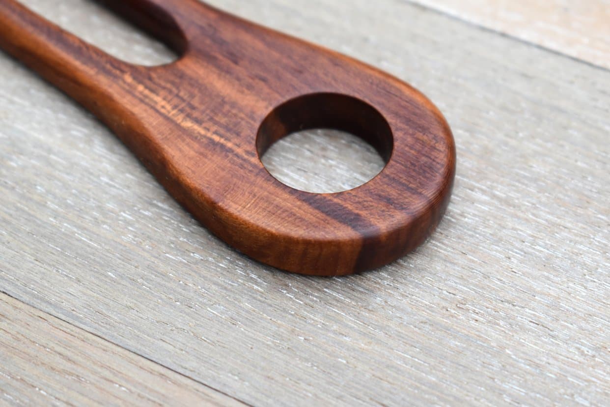 Long Greengage Wood Hair Fork