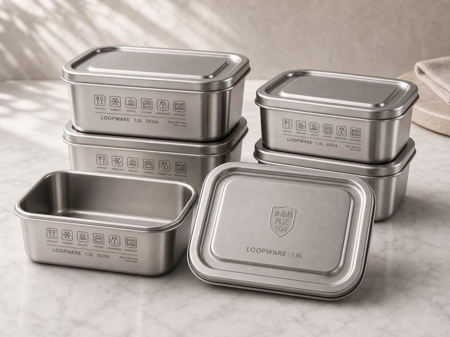 Loopware 1.0L five-pack tier